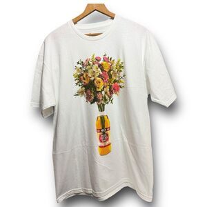 Beers Brand “Olde Beers 800 Bouquet” Tee Size XL White Graphic T-Shirt USA Made